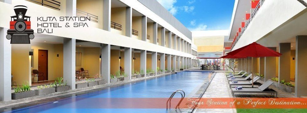 Kuta Station Hotel And Spa Bali Exterior photo